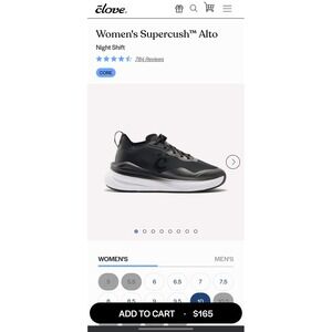 Clove Supercush Alto Night Shift Black Nursing Shoes Mens 13 Womens 14.5 CL0032